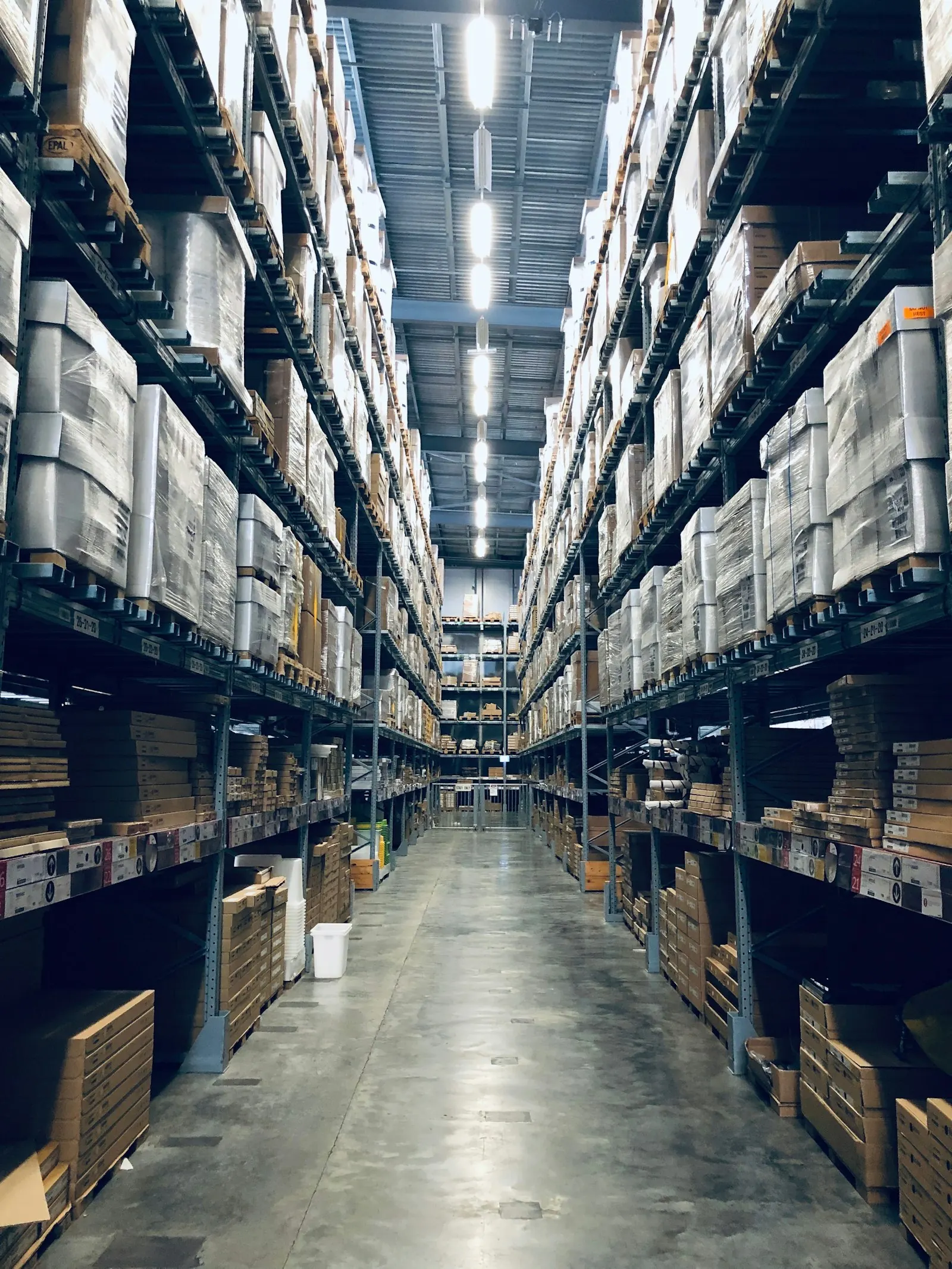 Warehouse hazard control
